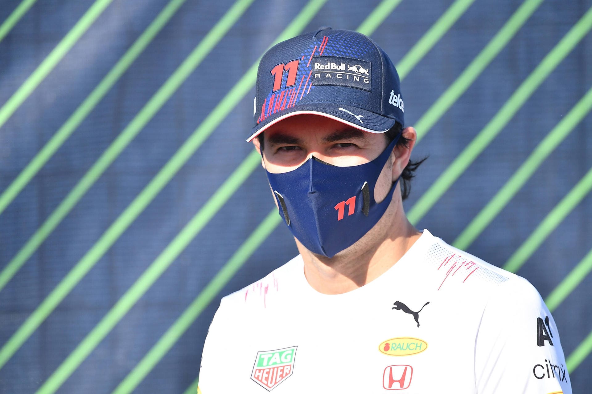 Sergio Perez, Red Bull: Der mexikanische Rennfahrer ist bei Red Bull unter Vertrag. Er debütierte 2011 in der Formel 1 und fuhr erst für Sauber und später für McLaren.