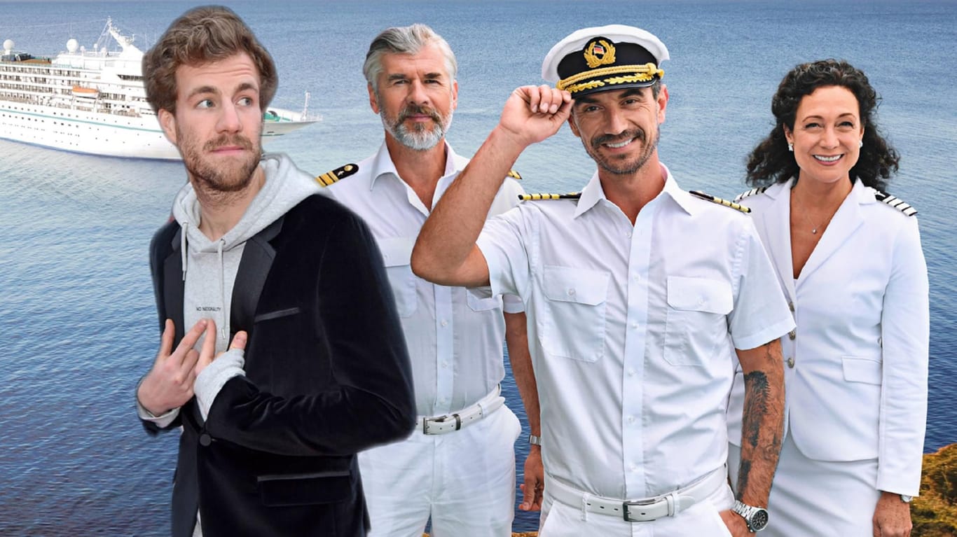 Luke Mockridge: Im Januar 2021 übernahm der Comedian eine Episodenrolle auf dem "Traumschiff".