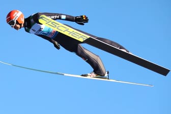 Markus Eisenbichler: Der deutsche Skispringer glänzte in der Quali in Garmisch-Partenkirchen.