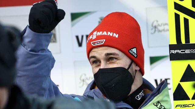 Markus Eisenbichler gewann die Qualifikation zum Neujahrsspringen. Markus Eisenbichler gewann die Qualifikation zum Neujahrsspringen.