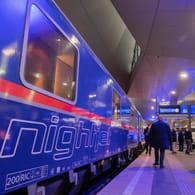 Ein Nachtzug der ÖBB (Symbolbild): Im neuen Jahr starten zahlreiche neue Strecken in ganz Europa.