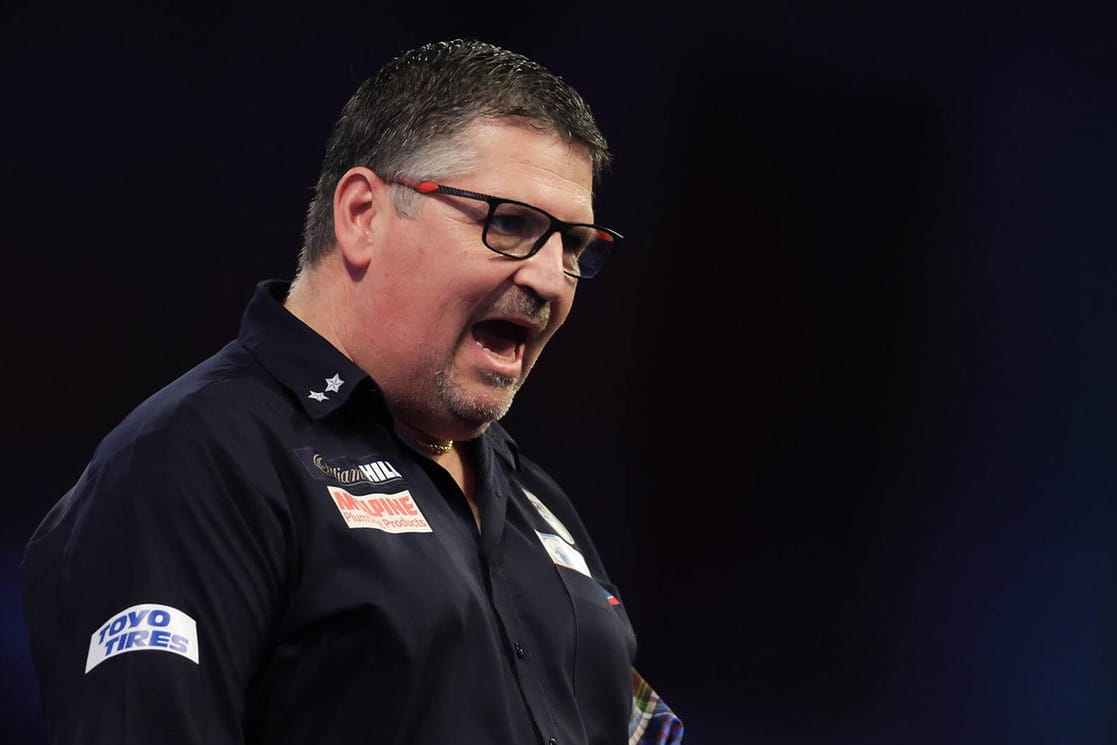 Gary Anderson: Der Ex-Weltmeister steht im Halbfinale der Darts-WM.