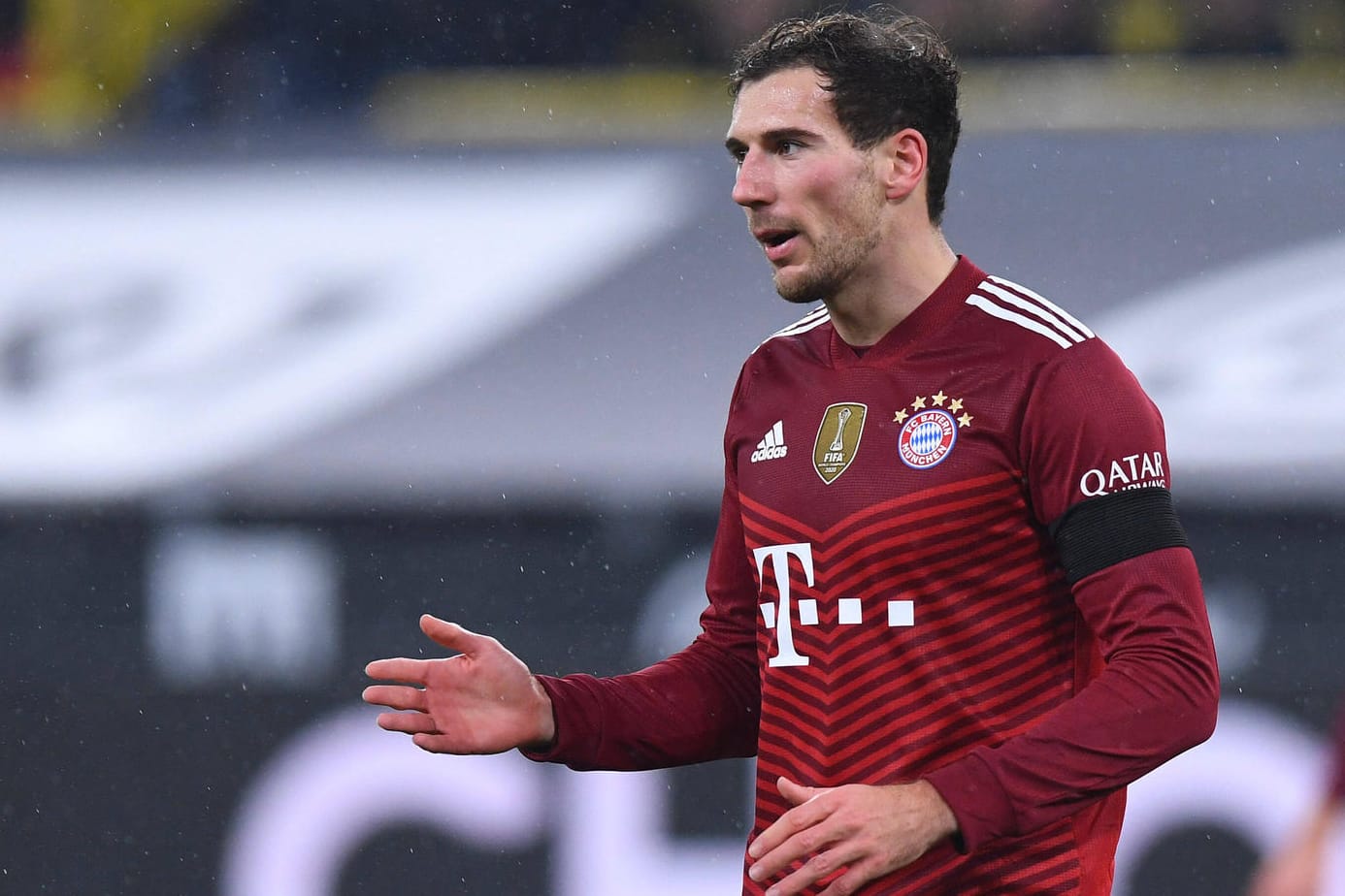 Leon Goretzka: Der Mittelfeldmann unterschrieb in München einen neuen Vertrag bis 2026.