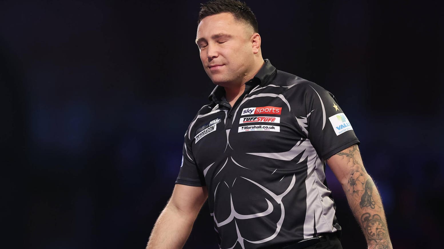 Gerwyn Price: Der Waliser scheiterte in einem dramatischen Viertelfinale.