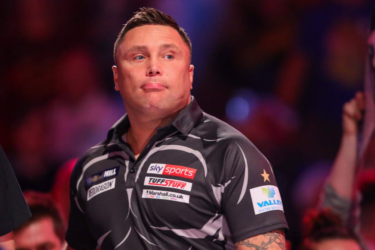 Gerwyn Price: Der "Iceman" setzte nach seiner Niederlage gegen Smith wohl einen Post wegen Störung eines Fans des Gegners ab.