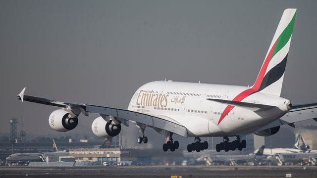 Ein A380 von Emirates: Auch in diesem Jahr ist die Airline wieder die sicherste der Welt.