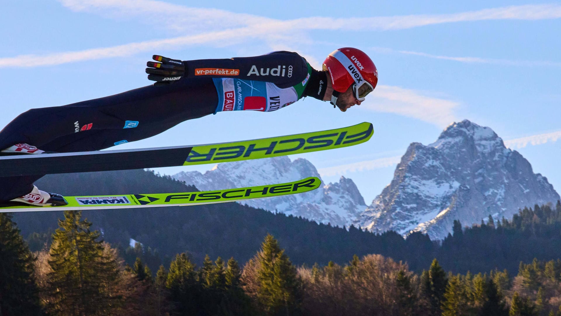 Markus Eisenbichler in Garmisch-Partenkirchen: Beim Neujahrsspringen wurde er Zweiter.