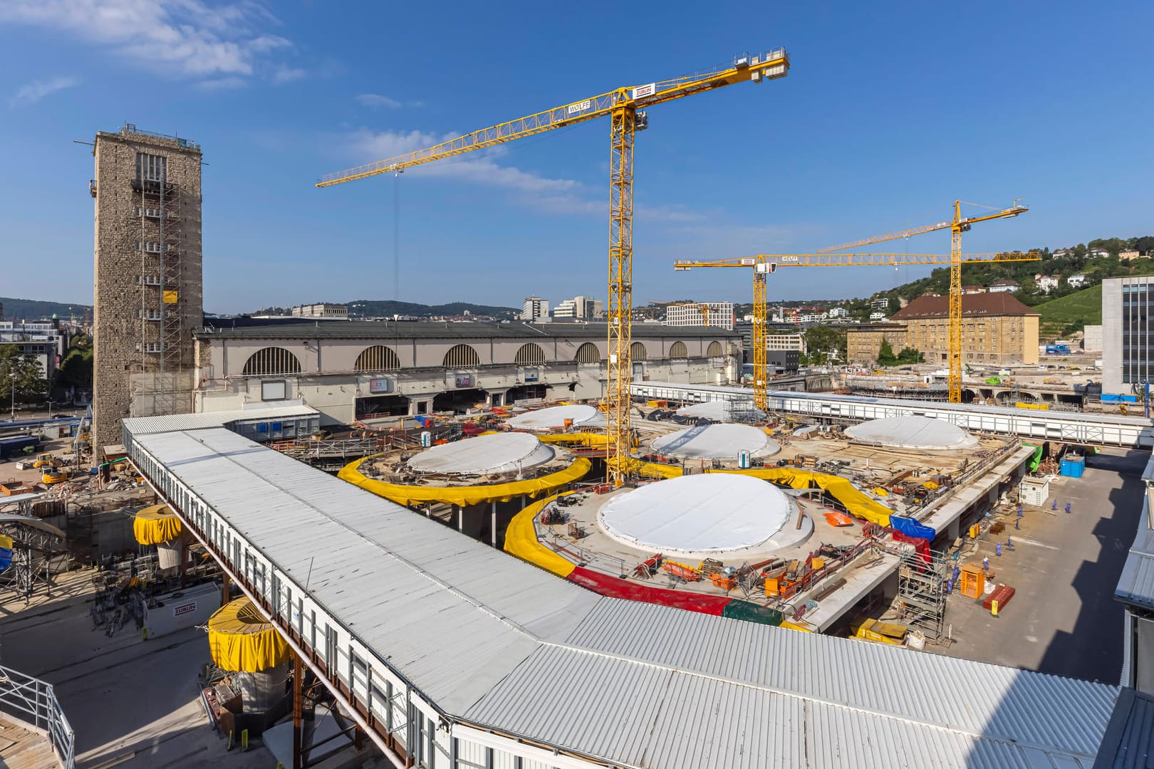 Baustelle Stuttgart 21 (Archivbild): Winfried Hermann fordert einen unterirdischen Bahnhof unter dem Hauptbahnhof.