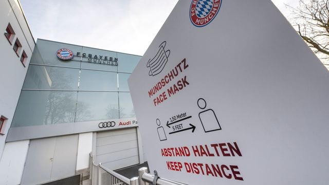 FC Bayern nach Corona-Fällen FC Bayern nach Corona-Fällen