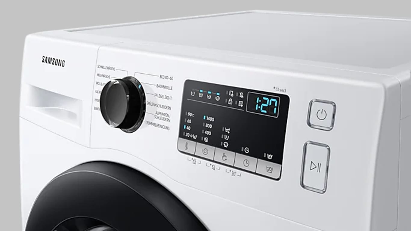 Die Waschmaschine WW8ET4048CE/EG von Samsung ist heute bei Media Markt besonders günstig im Angebot.