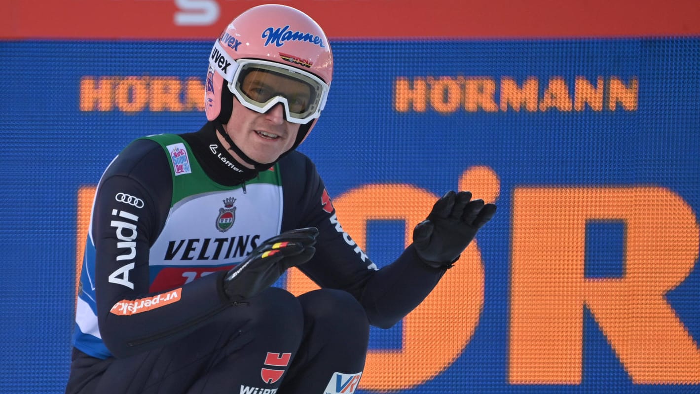 Severin Freund: Er landete in der Qualifikation in Innsbruck vor Eisenbichler und Geiger.