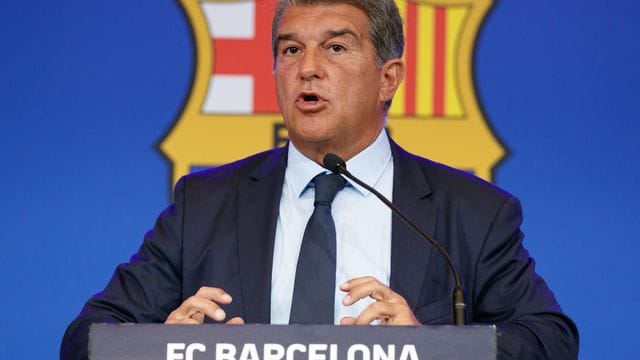 Joan Laporta, Präsident des FC Barcelona.