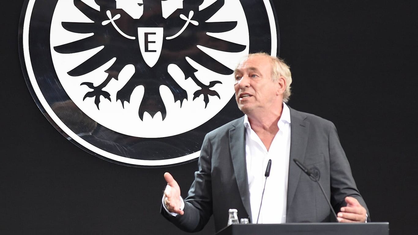 Peter Fischer (Archivbild): Der Eintracht-Präsident ist bekannt für klare Worte.