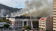 Südafrika: Brand im Parlament flammt erneut auf