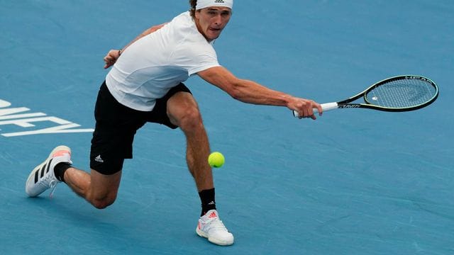 Hat sich in seinem Einzel gegen Taylor Fritz durchgesetzt: Alexander Zverev. Hat sich in seinem Einzel gegen Taylor Fritz durchgesetzt: Alexander Zverev.