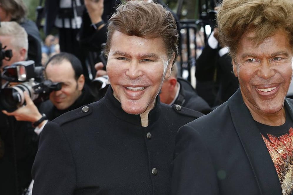 Grichka und Igor Bogdanoff: Hier sind die Brüder 2018 bei einer Filmpremiere in Cannes zu sehen.