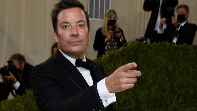 Jimmy Fallon ist froh, dass er geimpft ist.