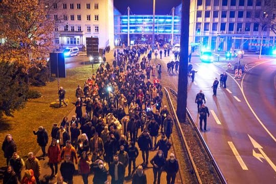 Coronavirus - Proteste in Koblenz