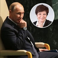 Russlands Präsident Wladimir Putin (Symbolbild): Sollte Russland erneut in der Ukraine einmarschieren, hat der Westen kaum Handlungsoptionen, so Kolumnistin Ursula Weidenfeld.