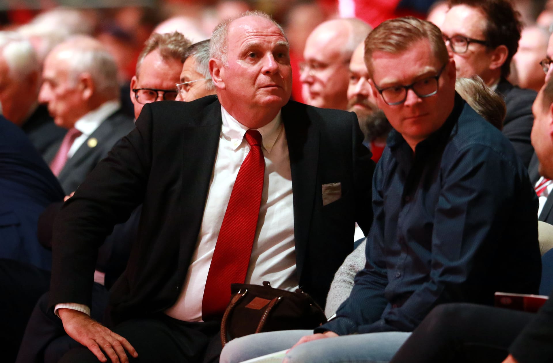 Uli und Florian Hoeneß: Vater und Sohn pflegen ein gutes Verhältnis.