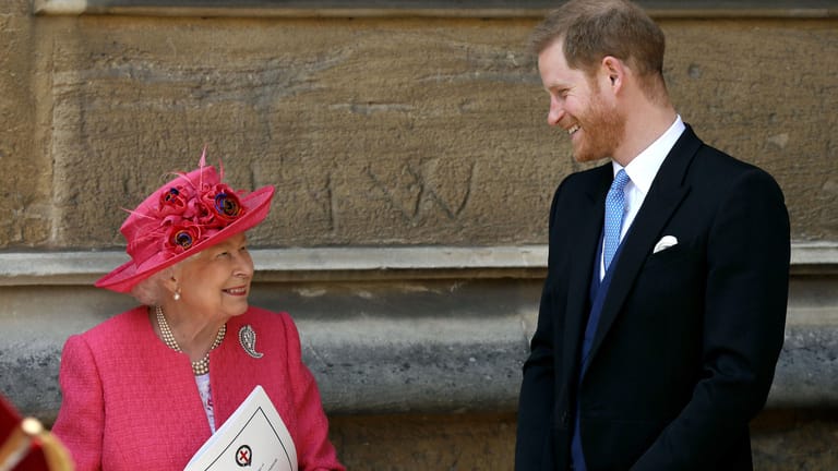 Königin Elizabeth II. erwähnte ihren Enkel nicht in ihrer Ansprache.