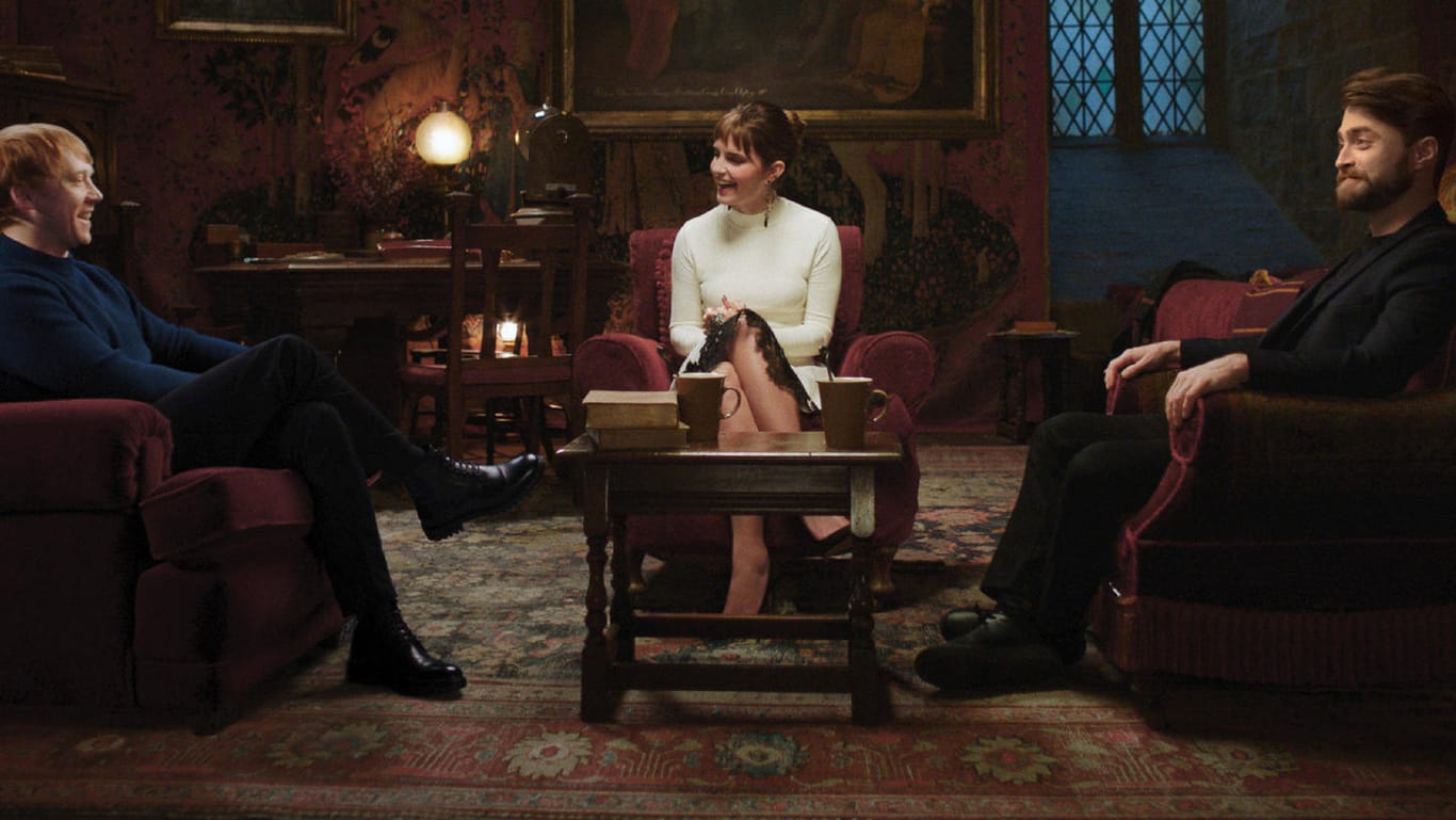 Rupert Grint, Emma Watson und Daniel Radcliffe trafen sich zum TV-Special "Harry Potter 20th Anniversary: Return To Hogwarts", das aktuell bei Sky und Sky Ticket zu sehen ist, wieder.