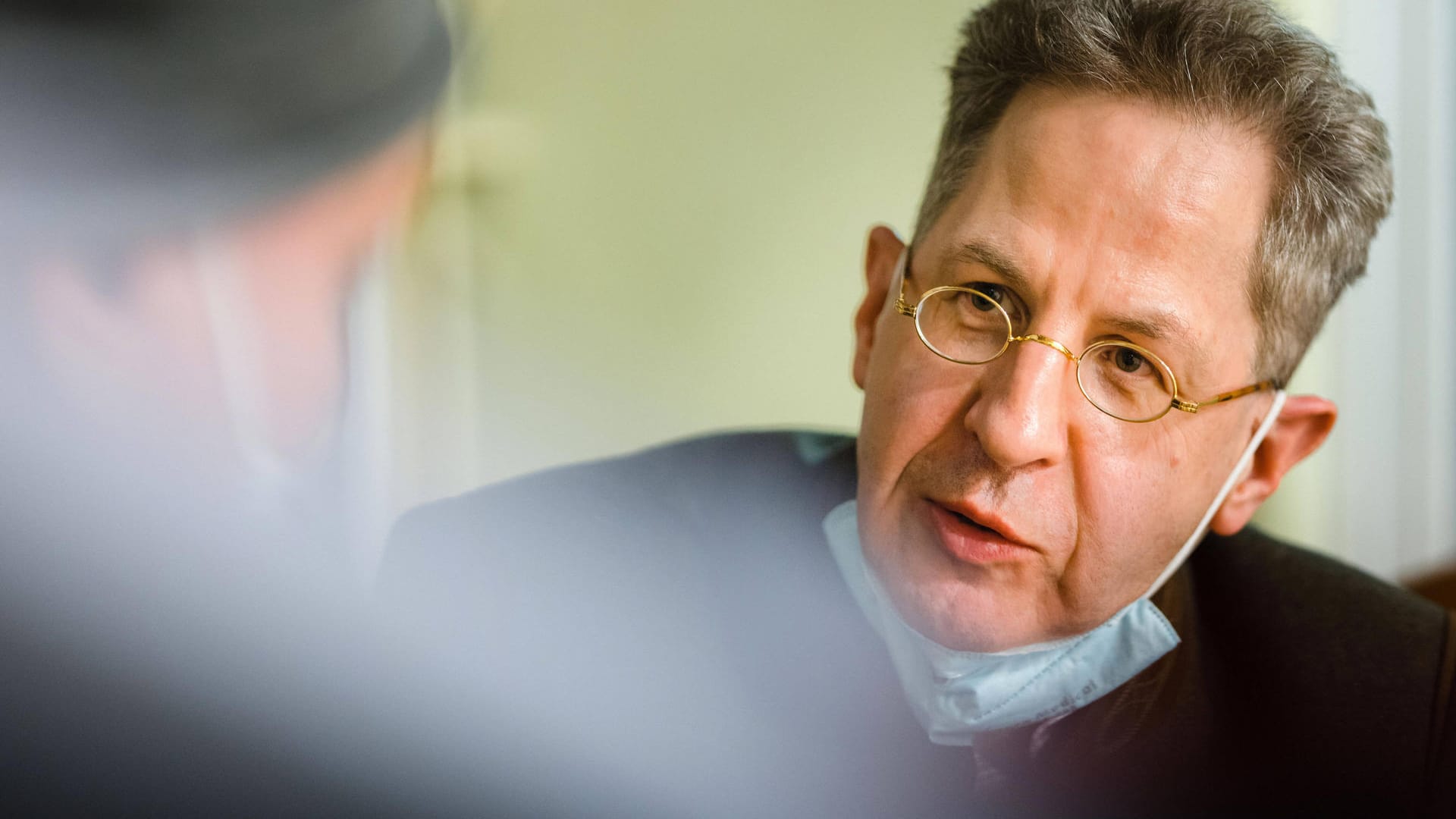 Hans-Georg Maaßen im Bundestagswahlkampf (Archivbild): Er hat sehr persönliche Gründe für seine Impfskepsis. Hans-Georg Maaßen im Bundestagswahlkampf (Archivbild): Er hat sehr persönliche Gründe für seine Impfskepsis.