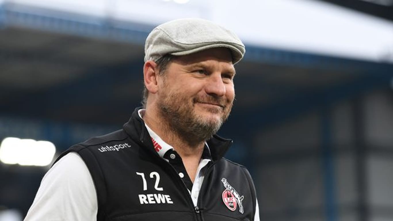Fühlt sich in Köln wohl: FC-Coach Steffen Baumgart.