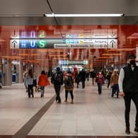 Tunnel in der U-Bahn-Station Marienplatz, München: Omikron macht auch etwas Hoffnung darauf, dass bald wieder ein normales Leben möglich sein könnte.