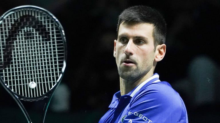 Novak Djokovic: Der Tennisprofi ist nicht gegen das Coronavirus geimpft.
