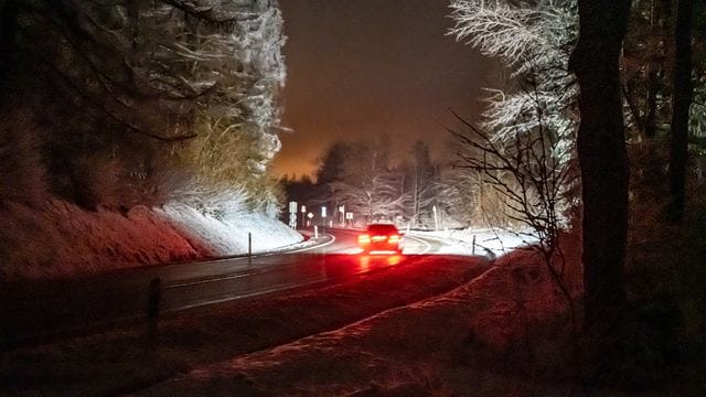 Wintereinbruch in NRW