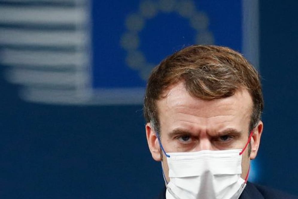 Frankreichs Präsident Emmanuel Macron will Ungeimpfte "nerven".