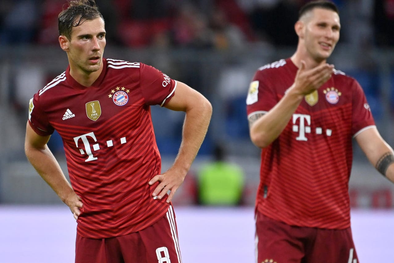 Leon Goretzka (l.) und Niklas Süle: Die beiden Nationalspieler fehlten am Mittwoch im Training.