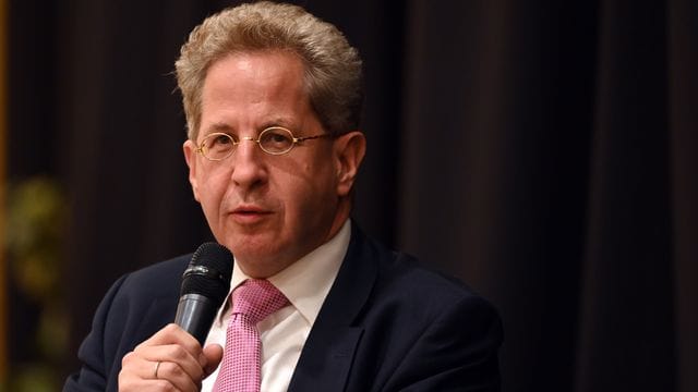 Hans-Georg Maaßen bei einem Auftritt in Suhl.