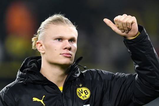 Noch kann der BVB auf den Verbleib von Torjäger Erling Haaland hoffen.