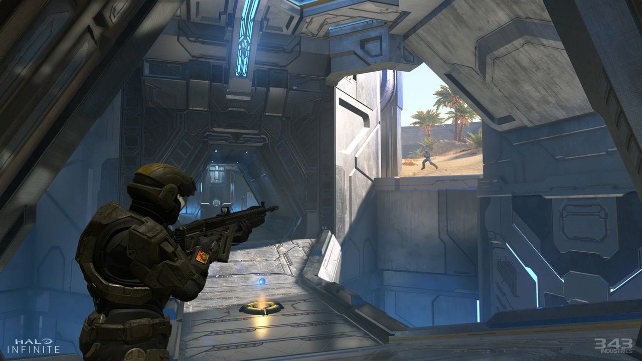 "Halo Infinite" kommt mit umfangreichen Multiplayer-Möglichkeiten. "Halo Infinite" kommt mit umfangreichen Multiplayer-Möglichkeiten.