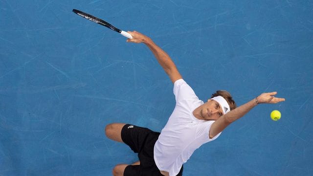 Alexander Zverev konnte das Spiel gegen den Kanadier Felix Auger-Aliassime nicht gewinnen. Alexander Zverev konnte das Spiel gegen den Kanadier Felix Auger-Aliassime nicht gewinnen.