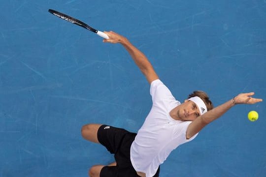 Alexander Zverev konnte das Spiel gegen den Kanadier Felix Auger-Aliassime nicht gewinnen.