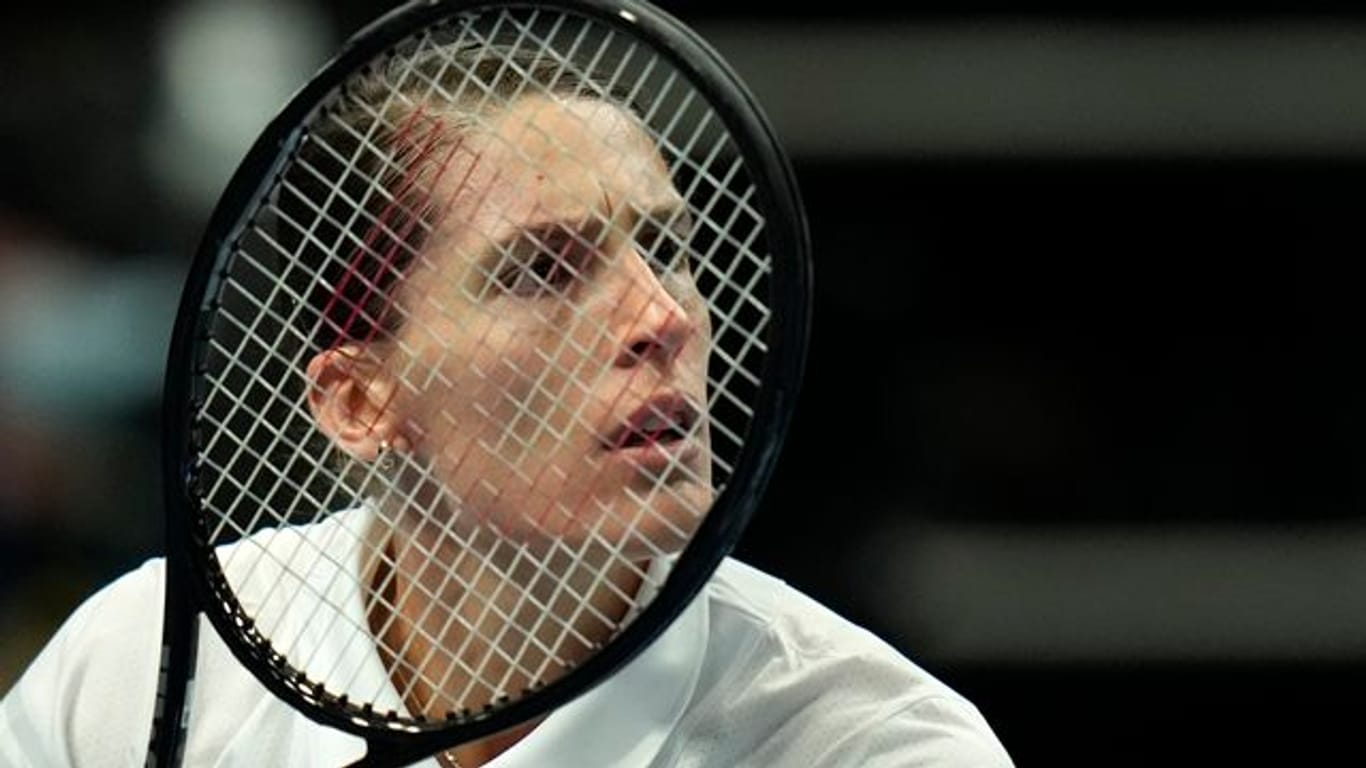 Zeigt im neuen Tennis-Jahr weiter eine gute Frühform: Andrea Petkovic in Aktion.