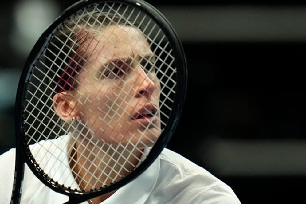 Zeigt im neuen Tennis-Jahr weiter eine gute Frühform: Andrea Petkovic in Aktion.