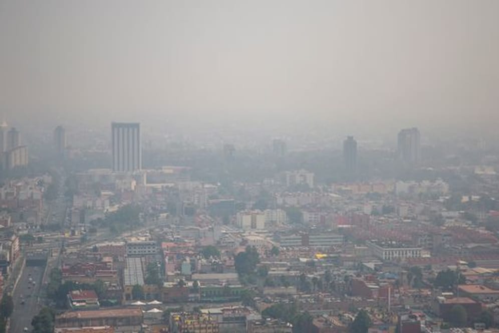 Dicke Luft in Mexiko-Stadt: Etwa 2,5 Milliarden Menschen in Städten weltweit seien einer Feinstaubbelastung ausgesetzt.