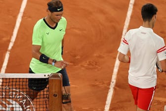 Novak Djokovic (l.) und Rafael Nadal: Die beiden Konkurrenten sind nicht immer einer Meinung.