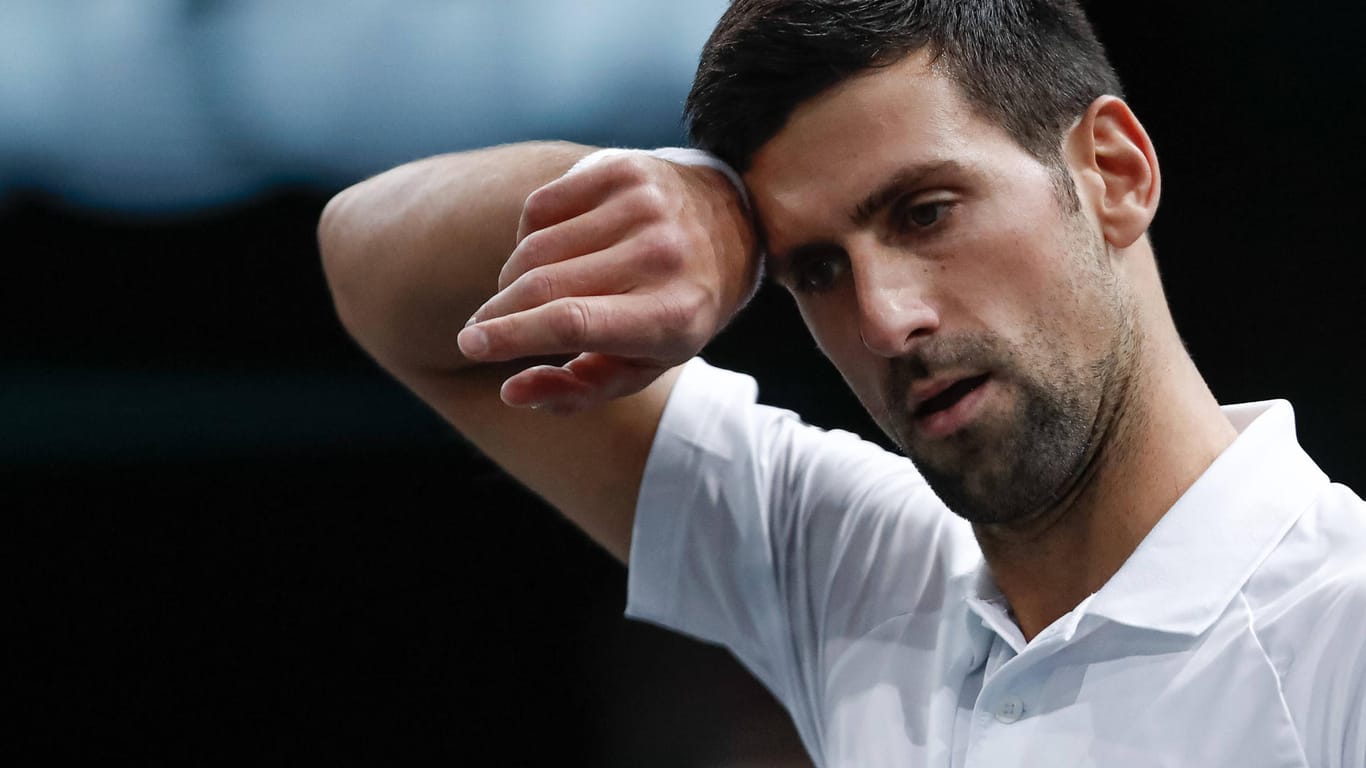 Tennisstar Djokovic: In den eigenen Ansichten verrannt.