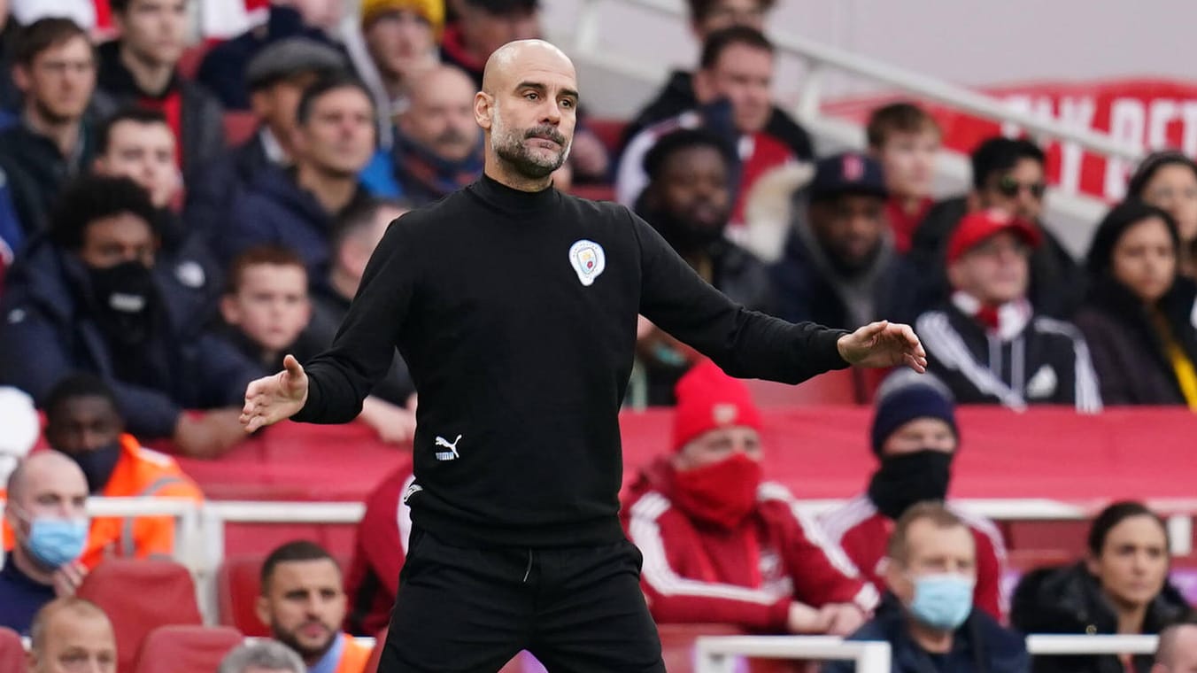 Manchester Citys Trainer Pep Guardiola hat sich mit dem Coronavirus infiziert. Manchester Citys Trainer Pep Guardiola hat sich mit dem Coronavirus infiziert.