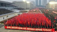 Massen-Aufmarsch in Nordkorea