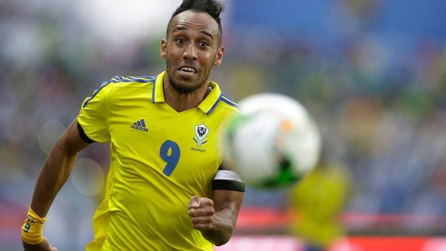 Der Kapitän der gabunischen Fußball-Nationalmannschaft: Pierre Emerick Aubameyang.