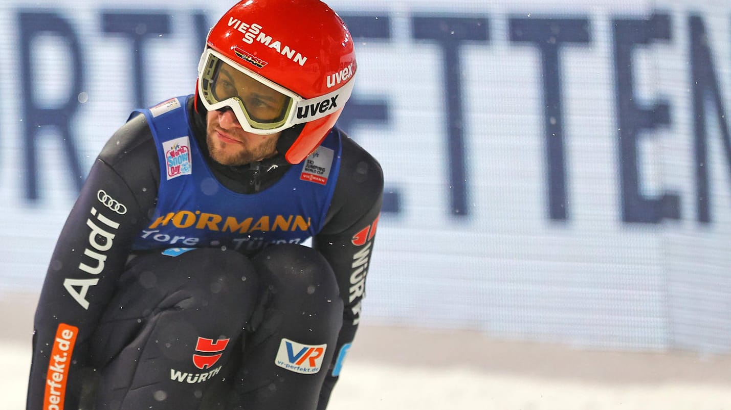 Trotz gutem Sprung gelang ihm nicht der Quali-Sieg: DSV-Adler Markus Eisenbichler.