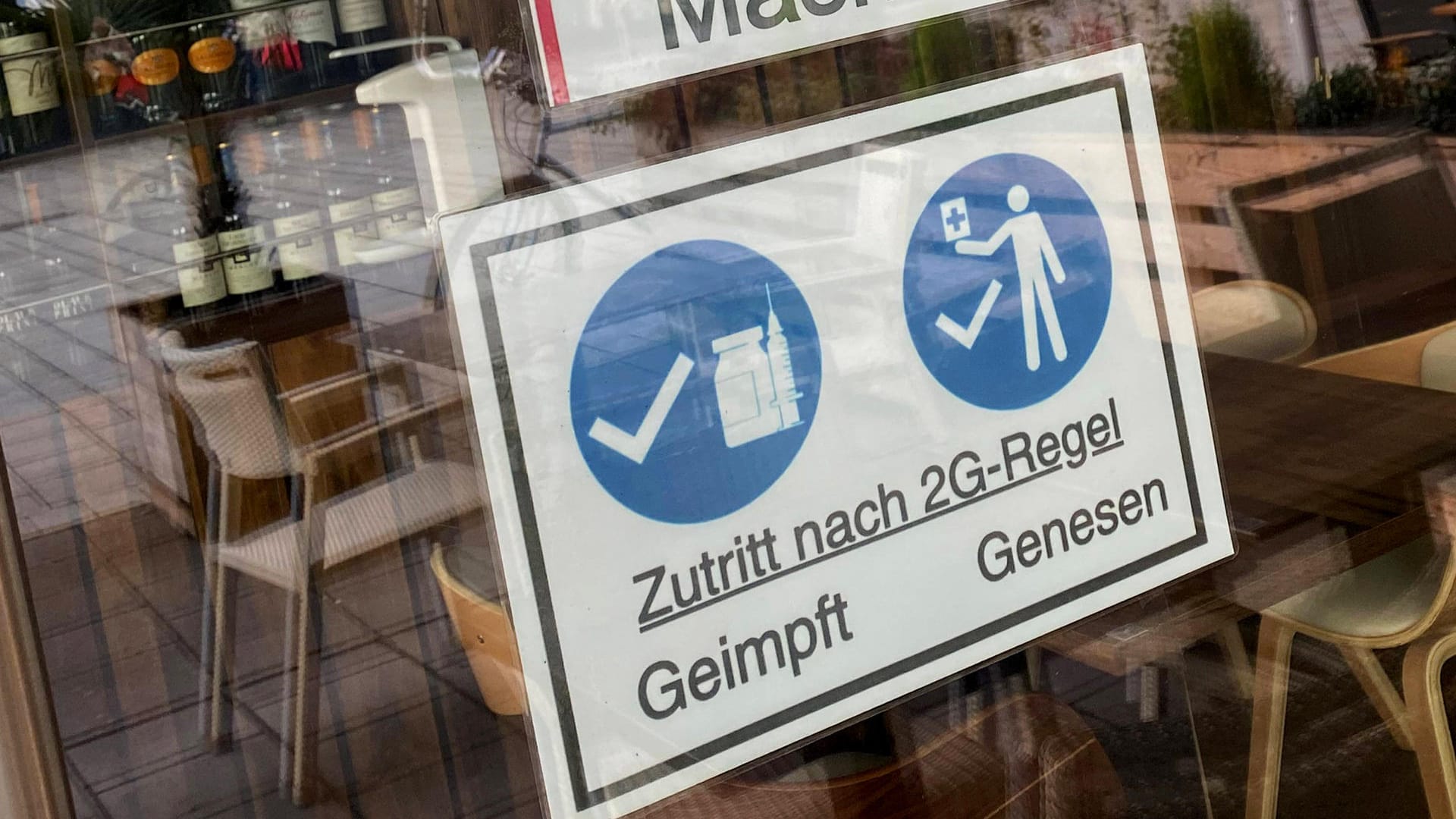 Eintritt nur noch mit Booster-Impfung oder Test: In Restaurants sollen die Regeln verschärft werden.