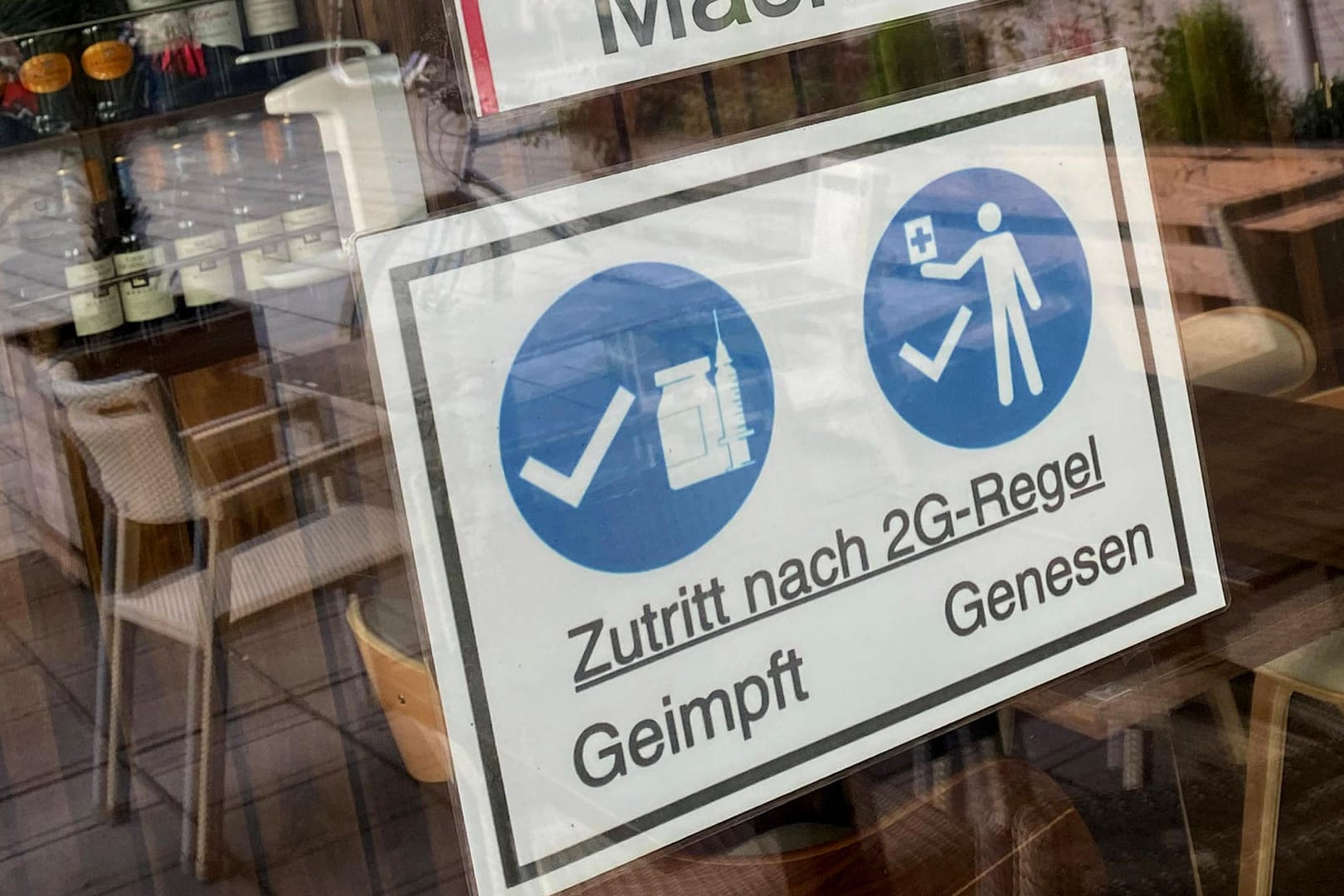 Eintritt nur noch mit Booster-Impfung oder Test: In Restaurants sollen die Regeln verschärft werden.