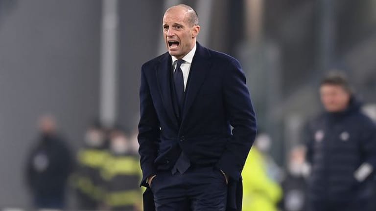 Der Cheftrainer des italienischen Fußball-Rekordmeister Juventus Turin: Massimiliano Allegri.